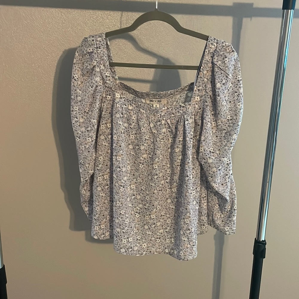 Floral Long sleeve Blouse